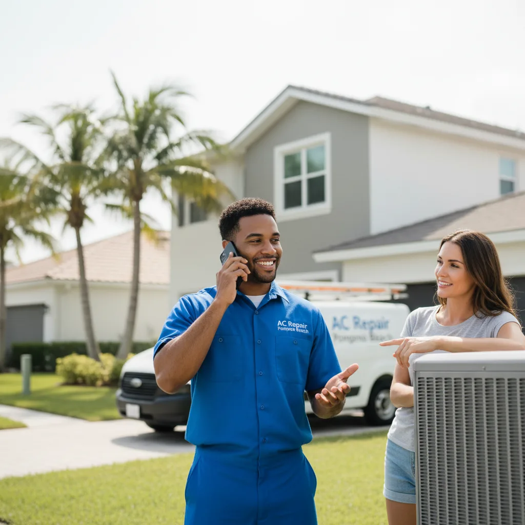 AC Repair Pompano Beach customer support in Ledgewood